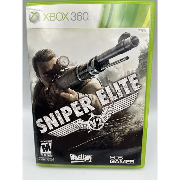 Sniper Elite V2 (Microsoft Xbox 360) Complete In Box - Picture 2 of 8